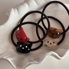 High Ponytail High-elasticity Textured Hair Accessory