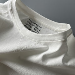 T-shirt rétro à col rond et manches courtes pour homme