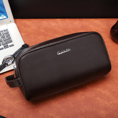 Mens Clutch Wallet Leather Bag Mens Handbag