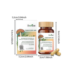 Cordyceps Mushroom Immune Support Capsules