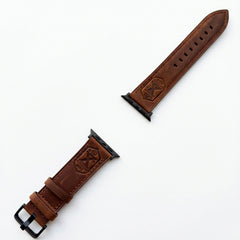 Vintage Crazy Horse Leather Watch Strap