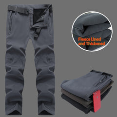 Pantalon softshell isolé pour hommes, pour temps froid