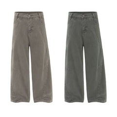 Pantalon de travail vintage ample pour homme