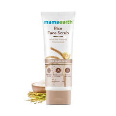 Gommage pour le visage au riz Mamaearth avec eau de riz et niacinamide