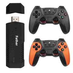 Console de jeu TV domestique X2 Ultra HD, 24 g, sans fil HDMI, double joueur, arcade 3D