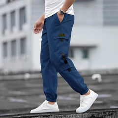 Pantalon de travail jogger décontracté rétro pour homme