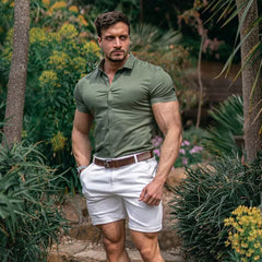 Spring Breathable Quick-drying High-elasticity Sports Shirt