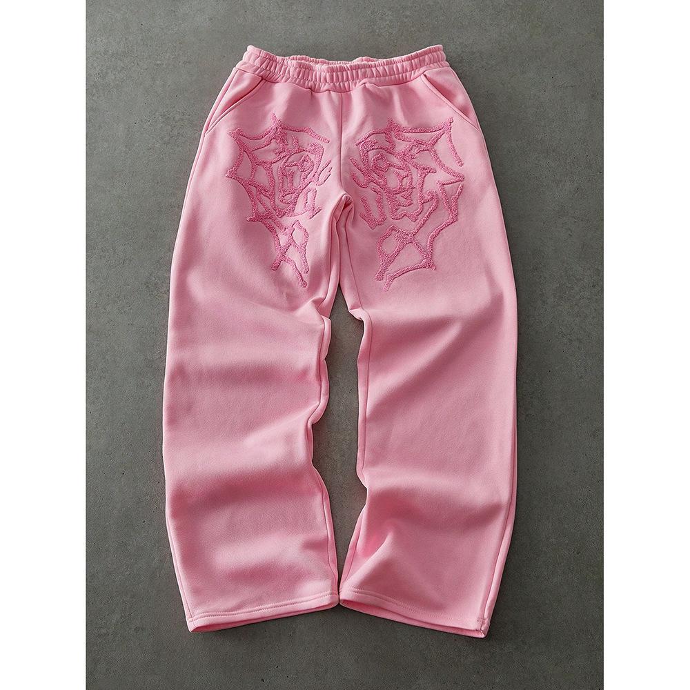 Pantalon polyvalent pour homme, design original, coupe ample et jambes droites