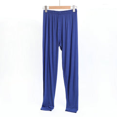 Pantalones de pijama de modal finos para hombre, para verano y tallas grandes