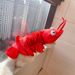Vêtements de homard pour chat pour Halloween, le Nouvel An et Noël