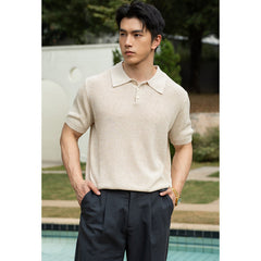 Mens Summer Casual Short-Sleeve T-Shirt
