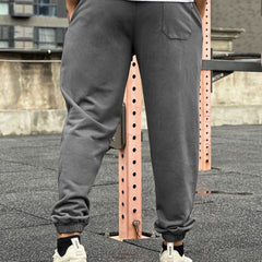 Pantalon de jogging de fitness anti-transpiration, effet usé