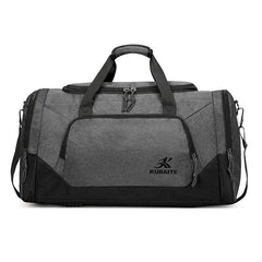 Multifunctional Solid-color Gym Bag With Large Capacity And Dry-wet Separation