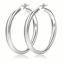 Elegant Daily Wear Round Circle Hoop Earrings