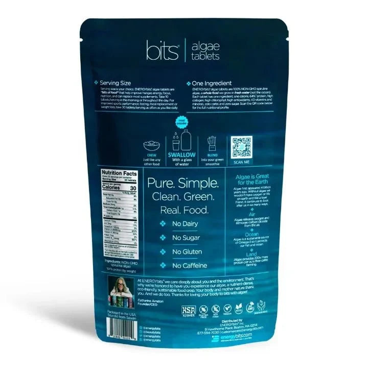 Active lifestyle users taking ENERGYbits Spirulina Tablets for natural energy