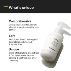 Nettoyant doux Minimalist à l’extrait d’avoine 06 %