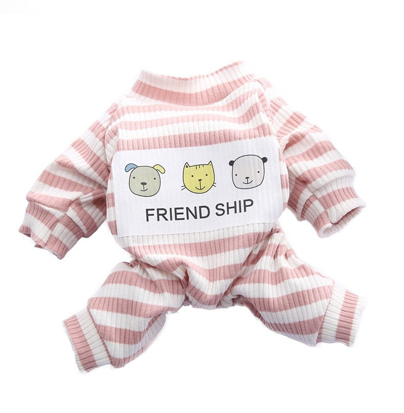 Vêtements d'intérieur doux et confortables pour animaux - Pyjama et sous-vêtement pour petit chien