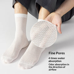 Chaussettes professionnelles pour homme, respirantes et absorbant la transpiration