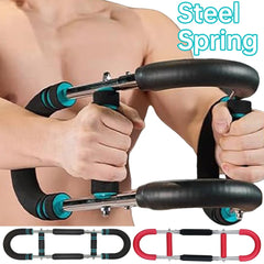 Multi-functional U-shaped Arm Strengthener Chest Trainer Adjustable Forearm Strength Exerciser Home Gym Equipment Bodybuilding