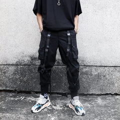 Pantalon cargo jogger tendance à poches pour homme