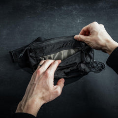 Multifunctional Double-layer Portable Tactical Waist Pack Nylon Waterproof Adjustable Belt