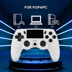 PS4 Game Controller, Six-axis Gyroscope, Dual Vibration Motion Sensing, PC, PS4 Wireless Bluetooth Game Controller