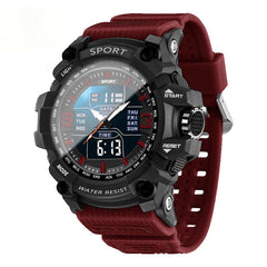 Mens Tactical Sports Electronic Watch Waterproof Luminous And Multi-functional