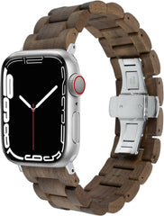 Solid Wood Butterfly-clasp Sandalwood Watch Strap
