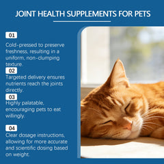 Pet Joint Health Supplements For Cat And Dogs Chewable With Glucosamine Chondroitin And MSM