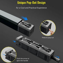 44-in-1 Magnetic Precision Screwdriver Set