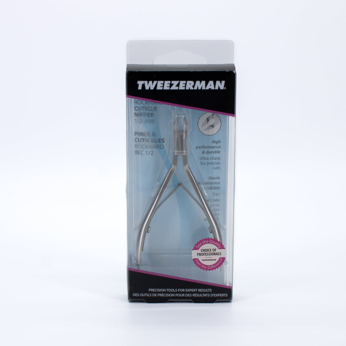 Pince à cuticules TWEEZERMAN Rockhard - neuve