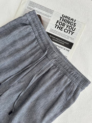 Pantalon décontracté léger et ample pour hommes, à effet rafraîchissant