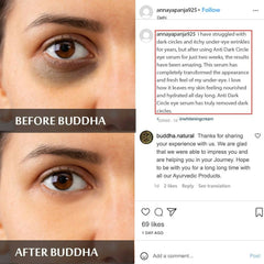 Buddha Natural Sérum contour des yeux anti-cernes