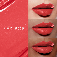 Lakme 9 To 5 Primer + Shine Lipstick - Red Pop