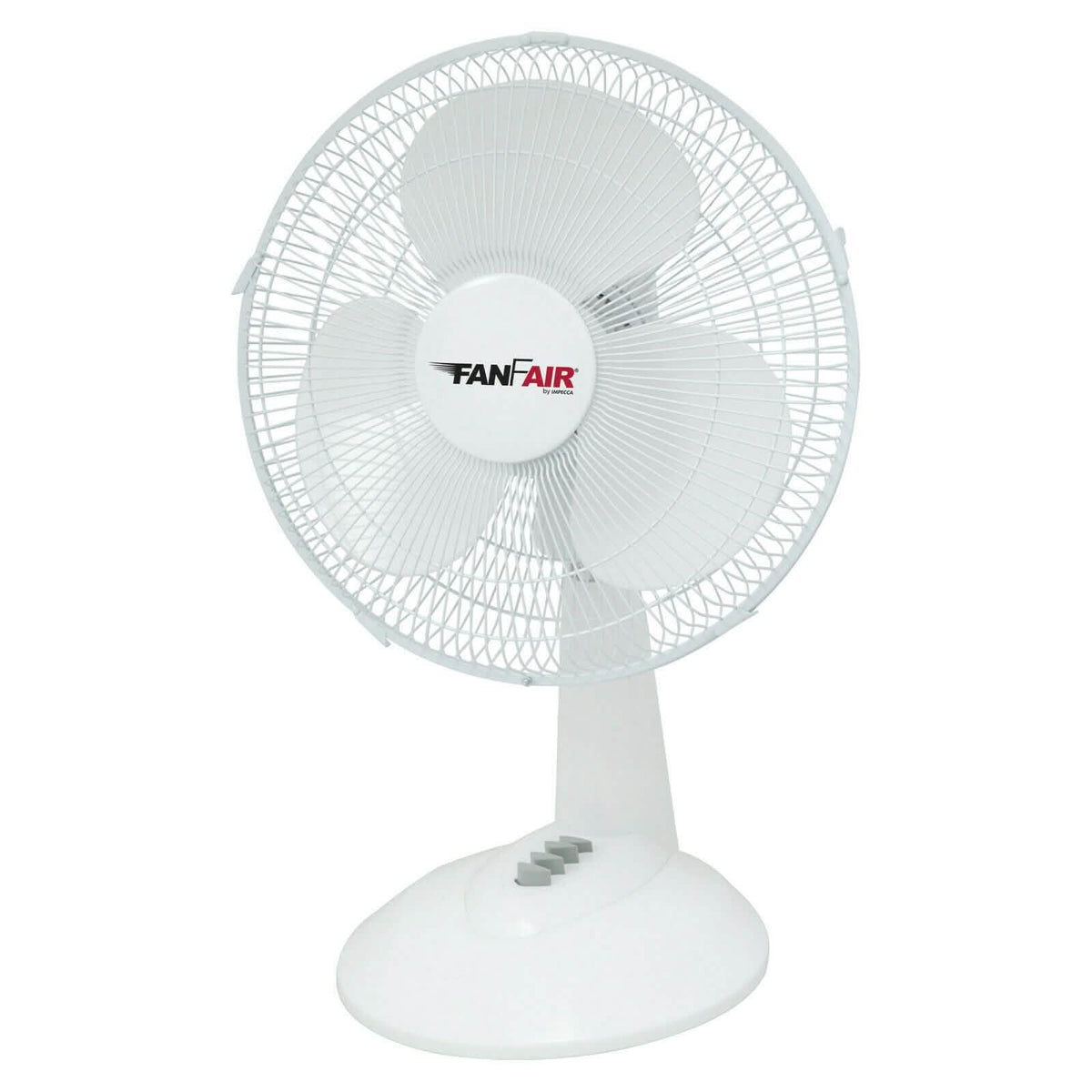 Impecca FanFair 12-inch 3-Speed Desktop Fan