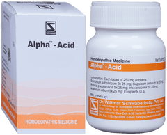 Dr. Willmar Schwabe India Alpha Acid Tablets