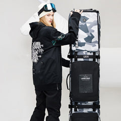 Sac de rangement pour snowboard simple et double avec roulettes, grande capacité