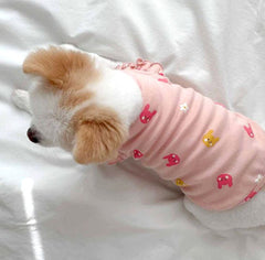 Spring Thin Cat Flying Sleeve Vest Dog Two Feet Apparel