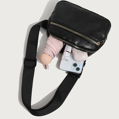 Adjustable Fashionable Solid-color Everyday Waist Bag