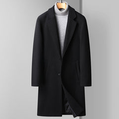 Woolen Coat Men's Business Korean Version