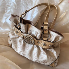 Large-capacity Pleated Bowling Bag For Women