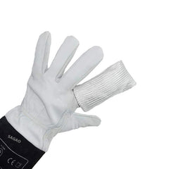 TIG professional welder protective glass fiber finger cots