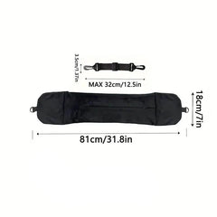Travel Pillow & Organizer – Large, Polyester, Zipper, Machine Washable