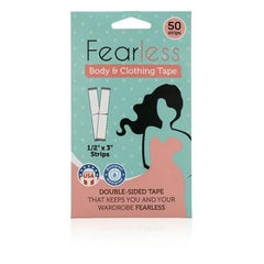 Fearless Tape 1/2" by 3" double sided tape