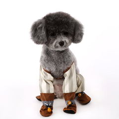 Autumn And Winter Dog Outing Dustproof Pants Skinny Clothes