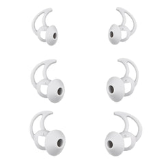 CYADCI Silicone Earbud Tips Compatible with Bose QuietComfort Earbuds and Sport Earbuds3 PairsSilver