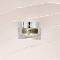 Institut Esthederm Excellage Cream - Anti-Aging Face Moisturizer with Omega 3-6-9 & Hyaluronic Acid