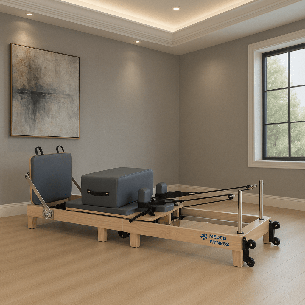 Folding Professional Solid Wood Pilates Reformer