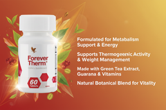 Forever Living Therm, activateur naturel du métabolisme, 60 comprimés