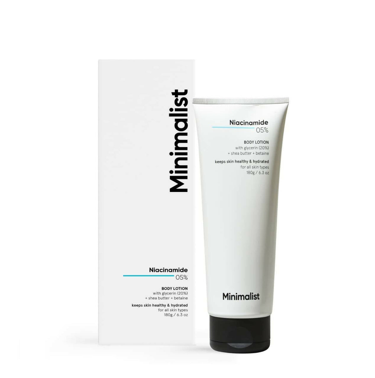 Lotion corporelle à 5 % de niacinamide Minimalist